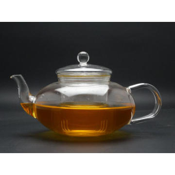 (GT022) Tea Set, Glass Tea Pot, Heat Resistant Tea Cup, 1000ml Borosilicate Teapot